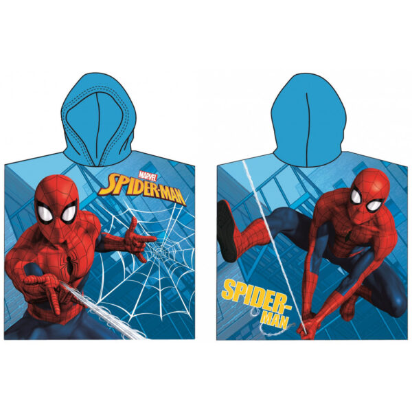 Ämblikmehe (Spiderman) poncho-rätik